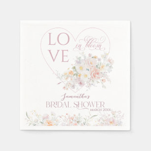 Servilleta De Papel Amor en flor silvestre suave en flor de sangre duc