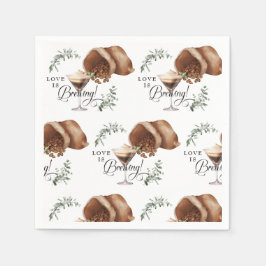 Servilleta De Papel Amor | Espresso | Martini | Ducha de novia