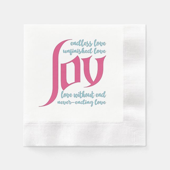 Servilleta De Papel Amor eterno (Anverso)