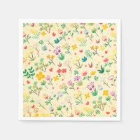 Amor Jardín Flores de Primavera y Corazones Fiesta