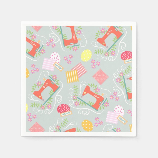 Servilleta De Papel Amor masticando gris (Anverso)