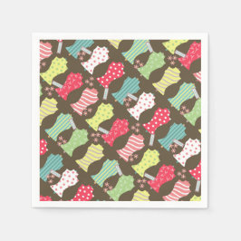 Servilleta De Papel Amor masticando Mannequin Brown