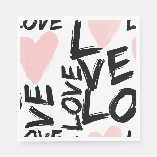 Servilleta De Papel Amor Moderno (Anverso)