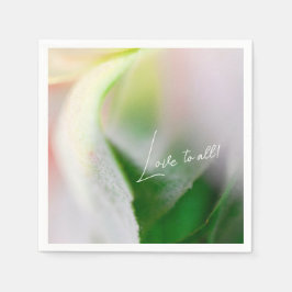 Servilleta de papel "Amor para Todos"