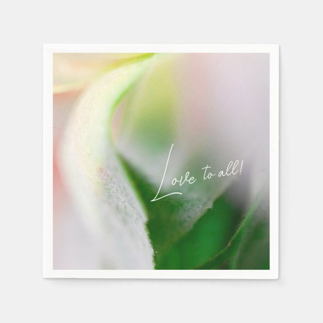 Servilleta de papel "Amor para Todos" (Anverso)