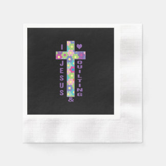 Servilleta De Papel Amor por Dios | Amo a Jesús y a la cruz de coser