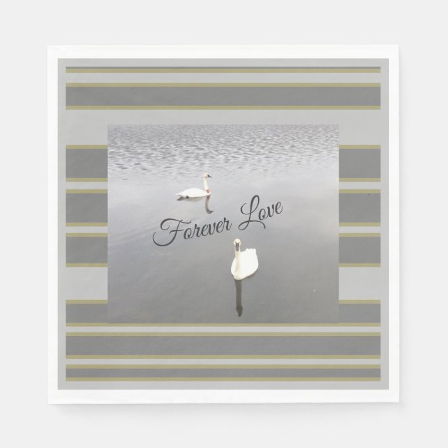 Servilleta De Papel Amor por siempre (Anverso)