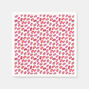 Servilleta De Papel Amor Y Besos