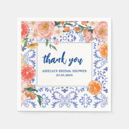 Servilleta De Papel Amore verano florido Ducha Nodal