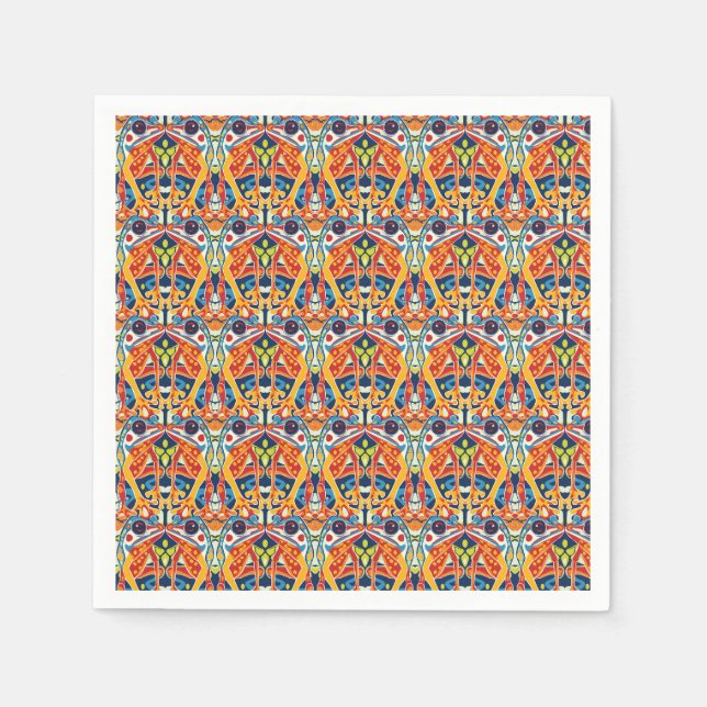 Servilleta De Papel Amphibian Amigos (Anverso)