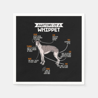 Servilleta De Papel Anatomía De Un Perro De Azote