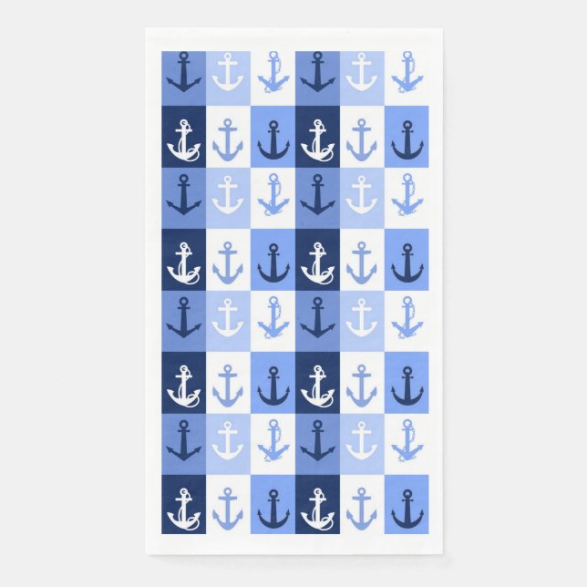 Servilleta De Papel Anclas (Anverso)