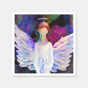 Servilleta De Papel Ángel de tranquilidad Cocktail Napkins estándar