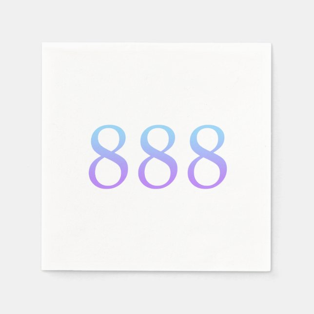 Servilleta De Papel Ángel número 888 - Saldo (Anverso)