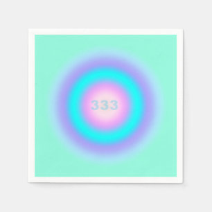 Servilleta De Papel Ángel Números 333 - Creatividad y acción