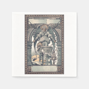 Servilleta De Papel Ángeles guardianes con Jesús