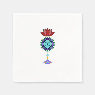 Servilleta De Papel Anhänger spirituell mit Lotusblüte Geschenktüte
