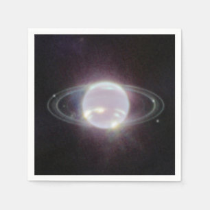 Servilleta De Papel Anillos JWST del planeta Neptuno