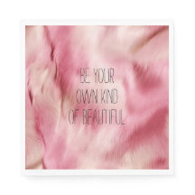 Animal blanco de oro rosado