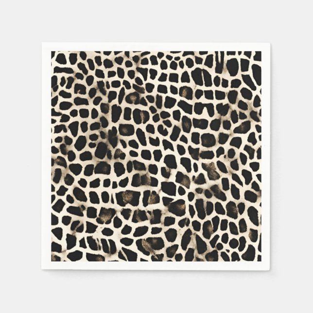 Servilleta De Papel Animal Print - Paper Napkins  (Anverso)