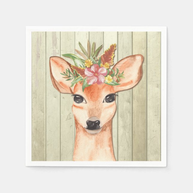SERVILLETA DE PAPEL ANIMALES FIESTAS (Anverso)