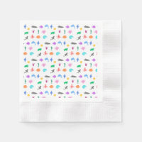 Animales marinos con estampado