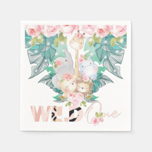 Servilleta De Papel Animales salvajes de una jungla