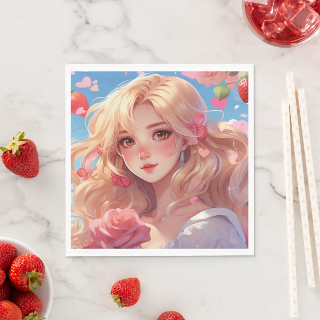 Servilleta De Papel Anime  (In situ)