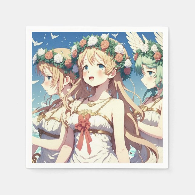 Servilleta De Papel Anime Chor (Anverso)