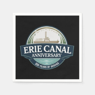 Servilleta De Papel Aniversario 200 del Canal de Erie