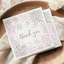 Servilleta De Papel Aniversario de invierno de Onederland