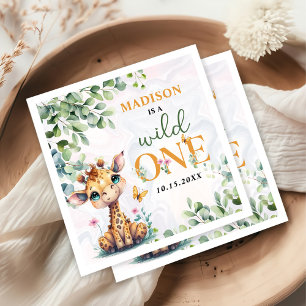 Servilleta De Papel Aniversario de la muerte de animales de la Selva S