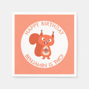 Servilleta De Papel Aniversario de la personalizado personalizada de l