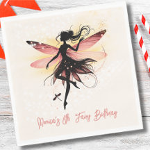 Aniversario de la silueta de Fairy con encanto