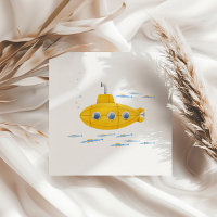 Aniversario de los niños de los submarinos amarill