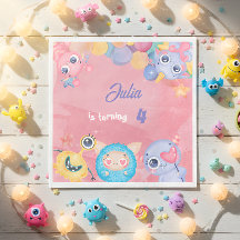 Aniversario de los niños de pequeños monstruos