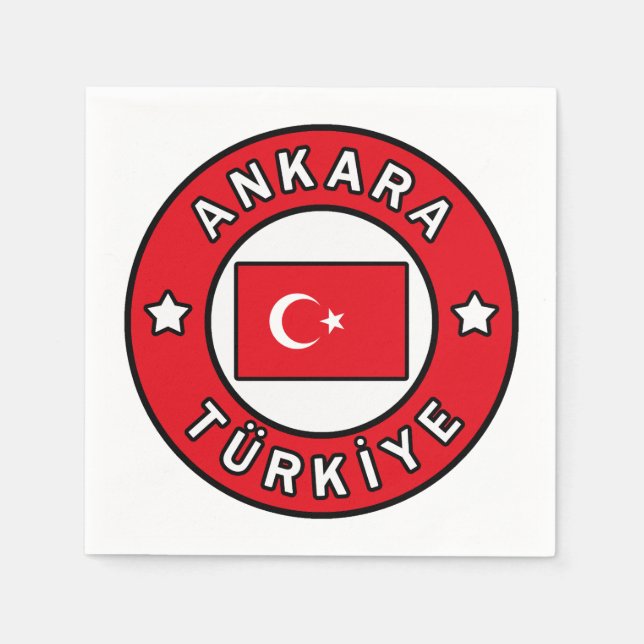 Servilleta De Papel Ankara Türkiye (Anverso)
