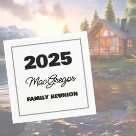 Servilleta De Papel Año de la Reunión Familiar