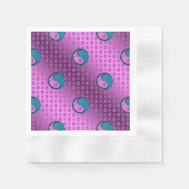 Servilleta De Papel Año del gallo de agua (Anverso)