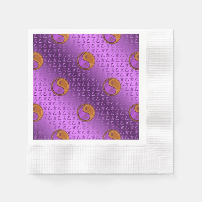 Servilleta De Papel Año del jabalí (Anverso)