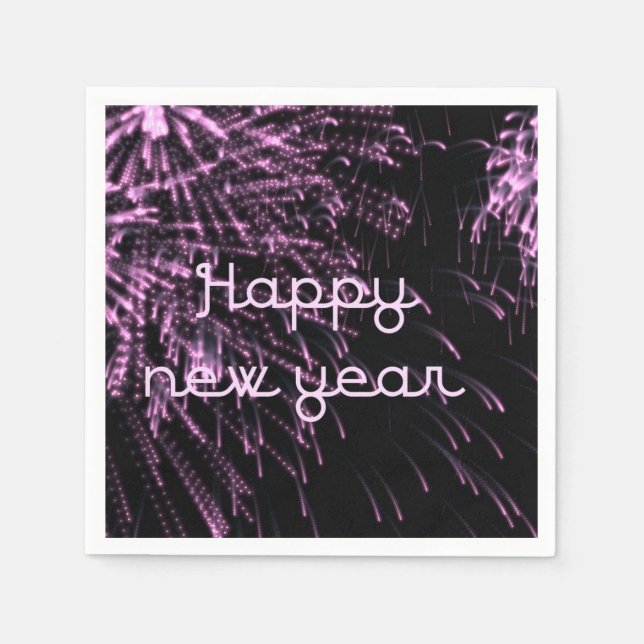 Servilleta De Papel año nuevo feliz (Anverso)