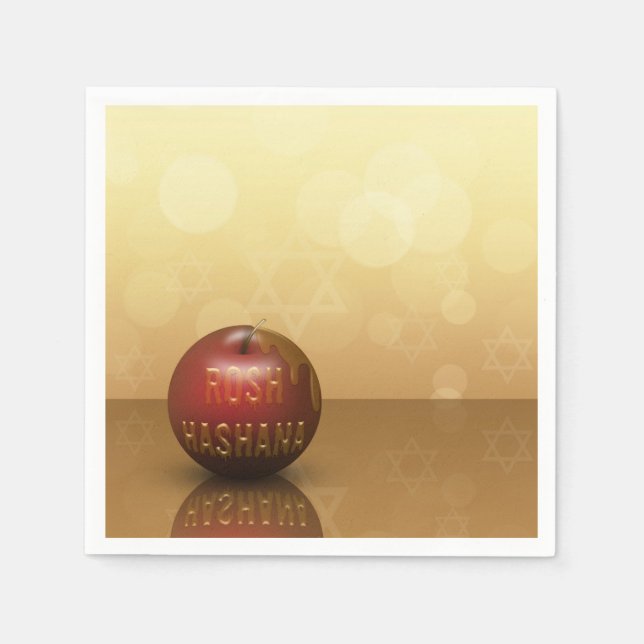 Servilleta De Papel Año Nuevo judío Rosh Hashanah - Papel (Anverso)