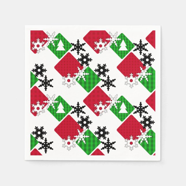 Servilleta De Papel Año nuevo, Navidades (Anverso)