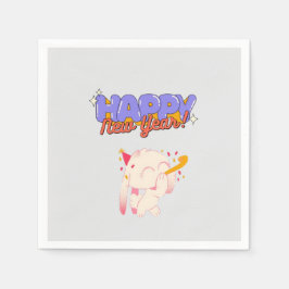 Servilleta De Papel "Año Nuevo, nuevas vibraciones"