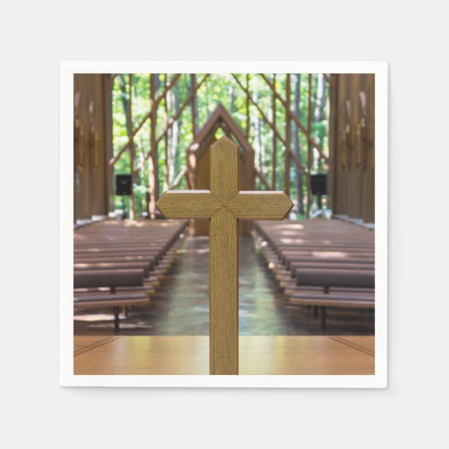Servilleta De Papel Anthony Chapel Cross (Anverso)
