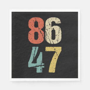 Servilleta De Papel Anti-Trump - 86 47 I