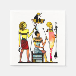 Servilleta De Papel Antigua Egipto Faraones Extravagante Ormación