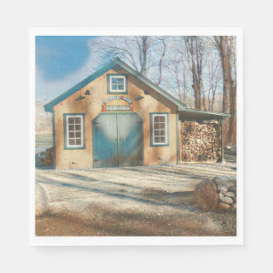 Servilleta De Papel Antigua tienda de azúcar de Mapele