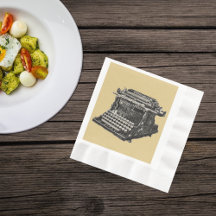 Antigua vieja máquina de escribir de moda