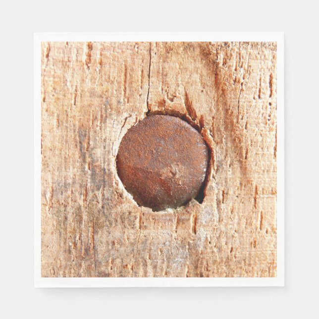 Servilleta De Papel Antiguas toallas de papel de uña rusto (Anverso)